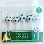 Soccer Candle set (per 6 stuks) +€4,95